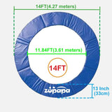 Saffun Trampoline Pad Replacement for 8/10/12/14/15/16FT Trampoline
